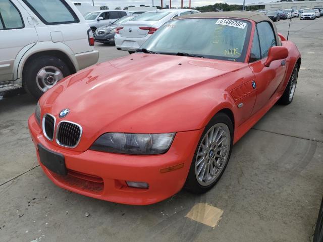 4USCN53442LJ60484 - 2002 BMW Z3 3.0 RED photo 2