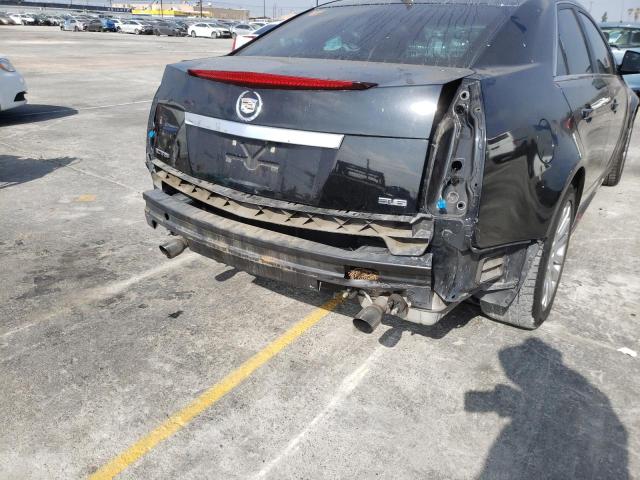 1G6DK5EV2A0139211 - 2010 CADILLAC CTS PERFOR Siyah fotoğraf 9