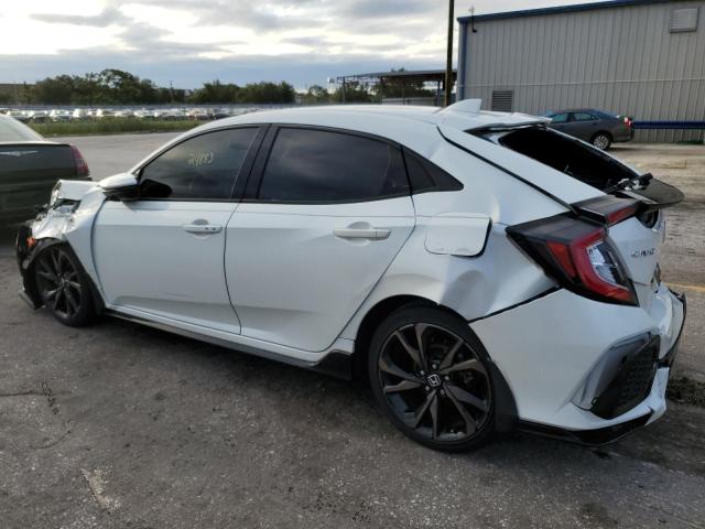 SHHFK7H9XKU219728 - 2019 HONDA CIVIC SPOR WHITE photo 3