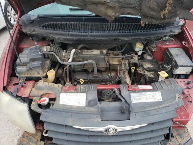 1A4GJ45R07B120349 - 2007 CHRYSLER TOWN & COU RED photo 7