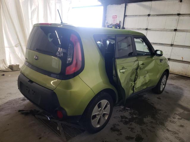 KNDJN2A2XE7040747 - 2014 KIA SOUL GREEN photo 4