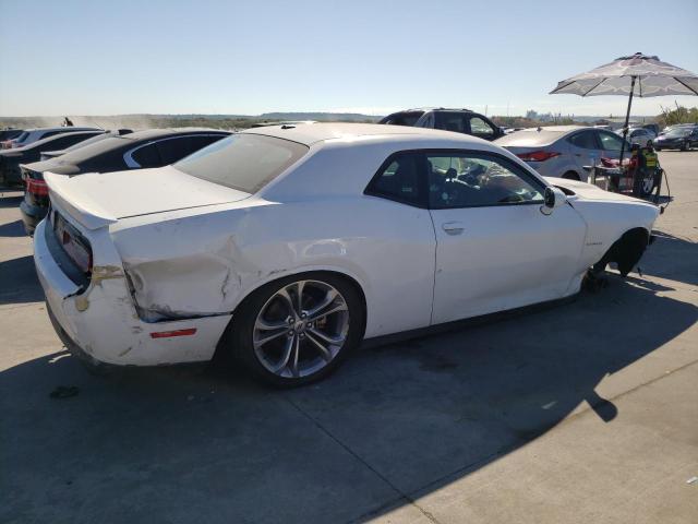 2C3CDZBT3MH546746 - 2021 DODGE CHALLENGER WHITE photo 3