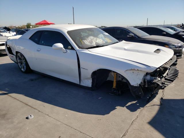 2C3CDZBT3MH546746 - 2021 DODGE CHALLENGER WHITE photo 4