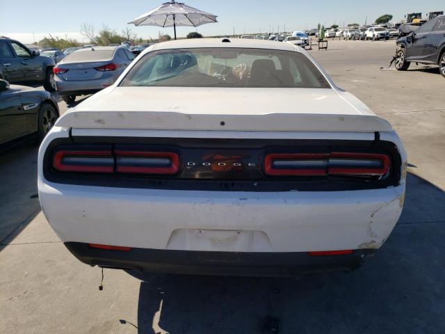 2C3CDZBT3MH546746 - 2021 DODGE CHALLENGER WHITE photo 6