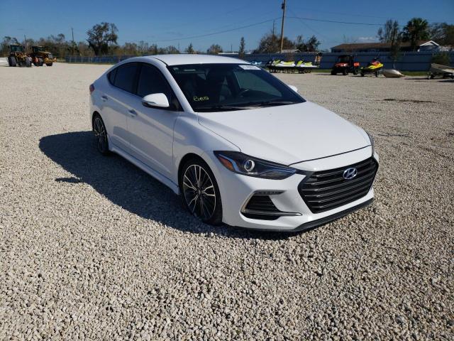 KMHD04LB5HU314846 - 2017 HYUNDAI ELANTRA SP WHITE photo 1