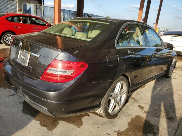 WDDGF4HB7CR218310 - 2012 MERCEDES-BENZ C 250 BLACK photo 4