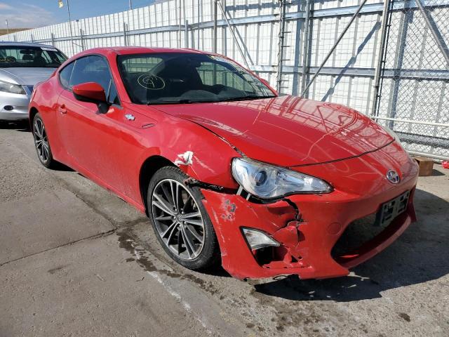 JF1ZNAA16E9710213 - 2014 TOYOTA SCION FR-S RED photo 1