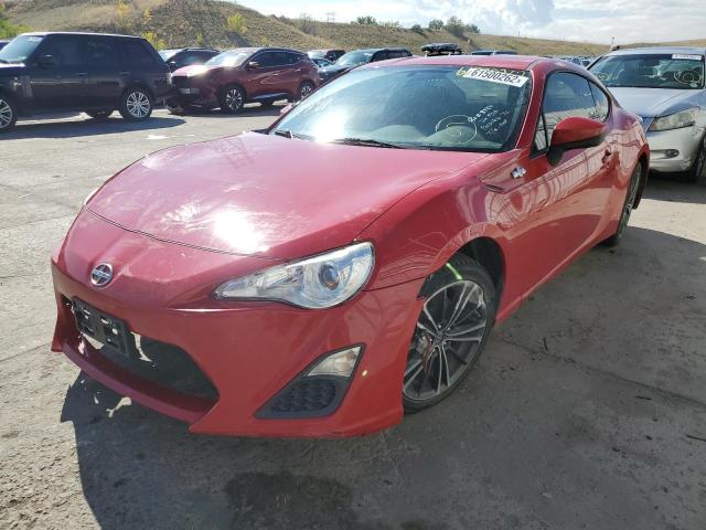 JF1ZNAA16E9710213 - 2014 TOYOTA SCION FR-S RED photo 2