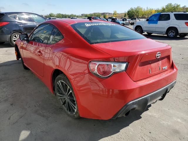 JF1ZNAA16E9710213 - 2014 TOYOTA SCION FR-S RED photo 3