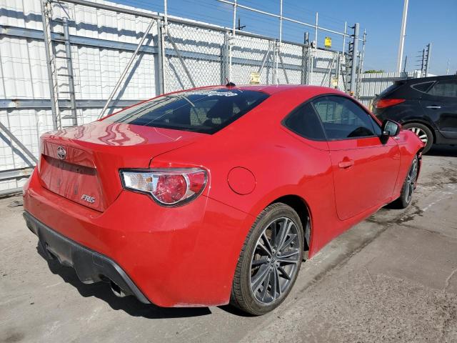 JF1ZNAA16E9710213 - 2014 TOYOTA SCION FR-S RED photo 4