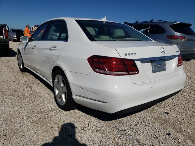 WDDHF0EB0FB127376 - 2015 MERCEDES-BENZ E 250 BLUE WHITE photo 3