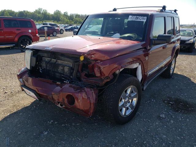 1J8HG58P47C553278 - 2007 JEEP COMMANDER 勃艮第红 照片 2