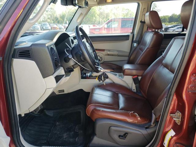 1J8HG58P47C553278 - 2007 JEEP COMMANDER 勃艮第红 照片 5