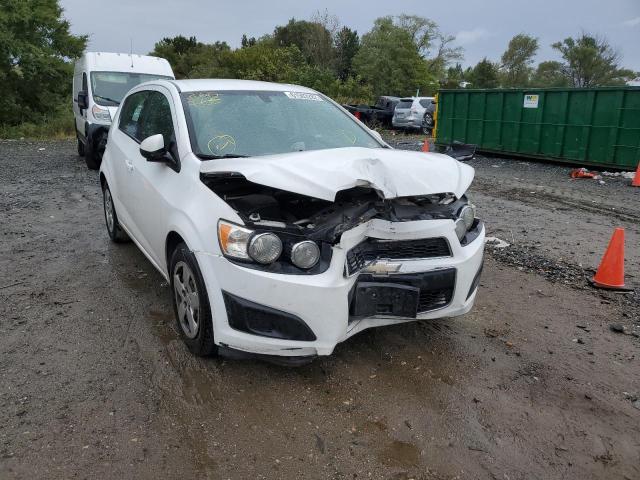 1G1JA6SH0F4170568 - 2015 CHEVROLET SONIC LS WHITE photo 9