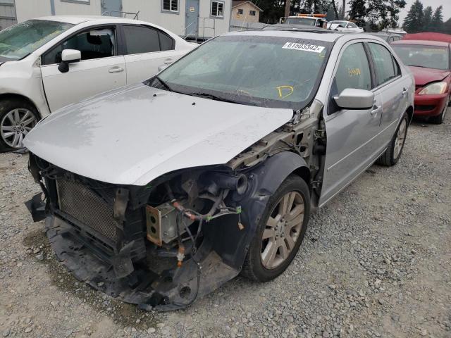 3FAHP08Z69R108451 - 2009 FORD FUSION SEL SILVER photo 2