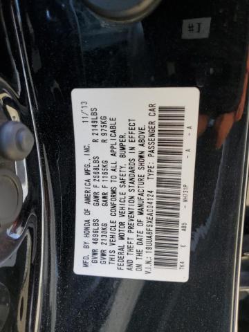 19UUA8F5XEA004124 - 2014 ACURA TL TECH BLACK photo 10