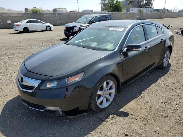 19UUA8F5XEA004124 - 2014 ACURA TL TECH BLACK photo 2