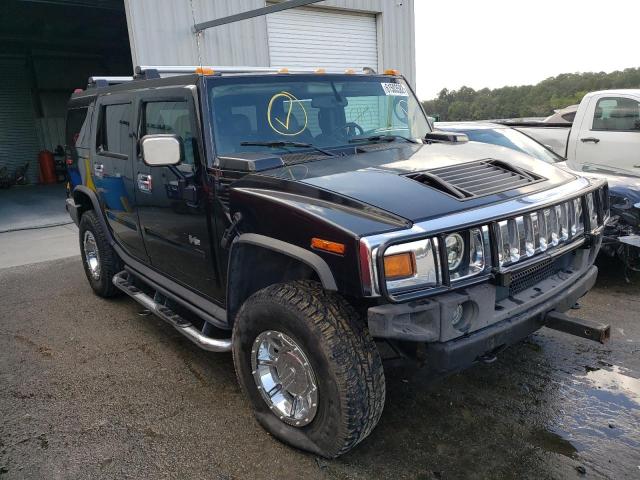 5GRGN23U55H102489 - 2005 HUMMER H2 BLACK photo 1