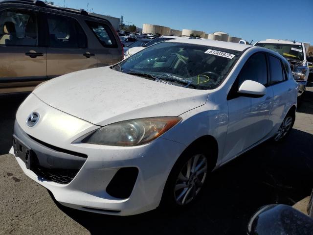 JM1BL1L89C1601803 - 2012 MAZDA 3 I WHITE photo 2