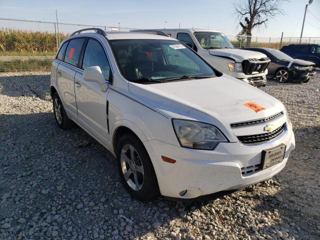 3GNAL3EKXDS619038 - 2013 CHEVROLET CAPTIVA LT WHITE photo 1