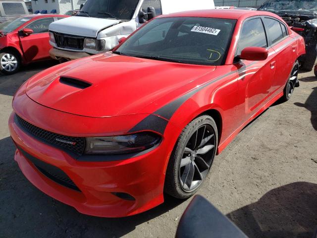 2C3CDXHG8LH101285 - 2020 DODGE CHARGER GT RED photo 2