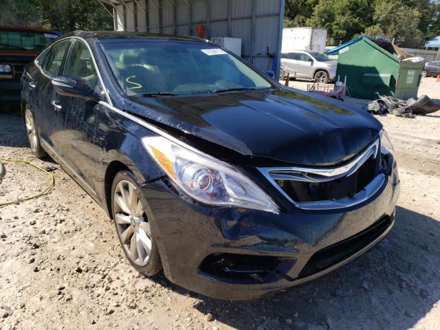 KMHFH4JG4DA233350 - 2013 HYUNDAI AZERA GLS BLACK photo 1