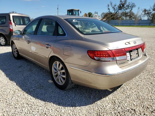 KMHFC46F26A104167 - 2006 HYUNDAI AZERA SE TAN photo 3