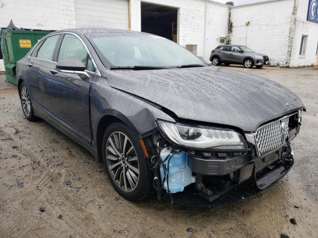 3LN6L5A90HR654645 - 2017 LINCOLN MKZ PREMIE GRAY photo 1