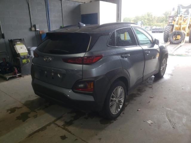 KM8K62AAXMU602022 - 2021 HYUNDAI KONA SEL P GRAY photo 4