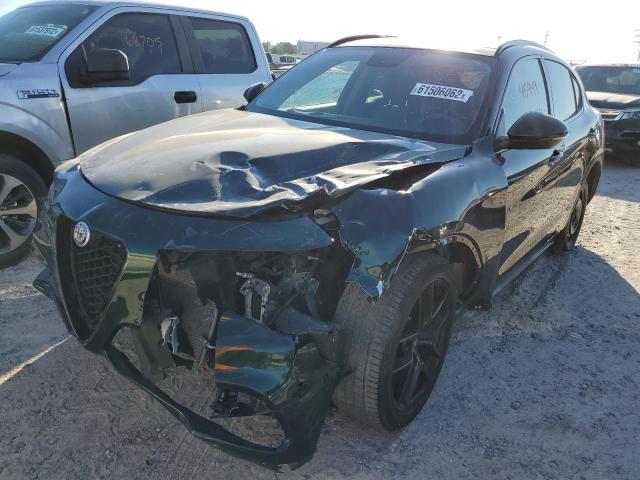 ZASPAKBN5K7C43935 - 2019 ALFA ROMEO STELVIO TI GREEN photo 2