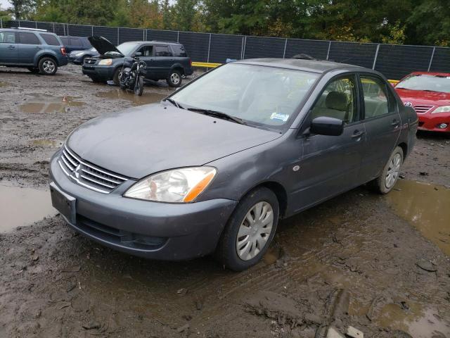 JA3AJ26E77U016990 - 2007 MITSUBISHI LANCER ES GRAY photo 2