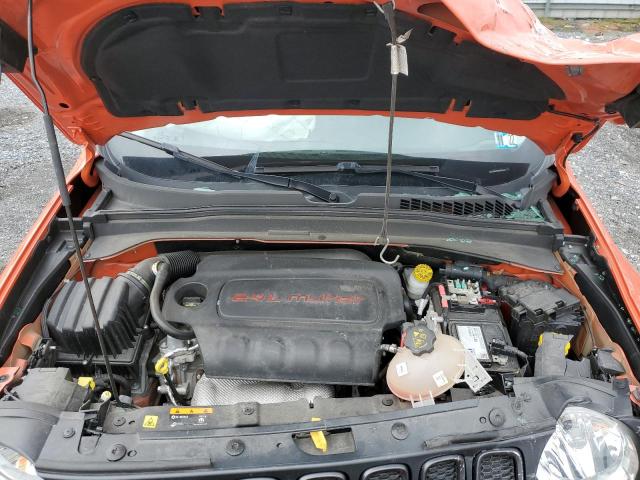 ZACCJBCT6GPD84401 - 2016 JEEP RENEGADE T ORANGE photo 7