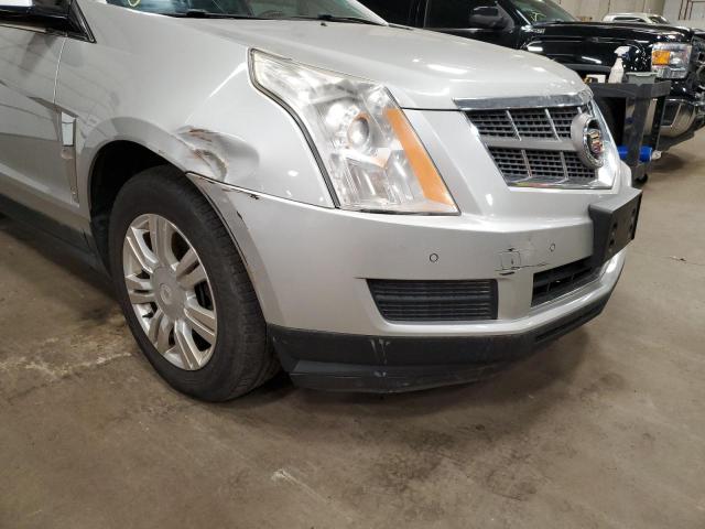 3GYFNDEY0AS507891 - 2010 CADILLAC SRX LUXURY SILVER photo 9