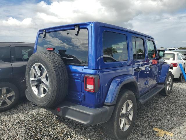 1C4HJXEN9LW220770 - 2020 JEEP WRANGLER U BLUE photo 4