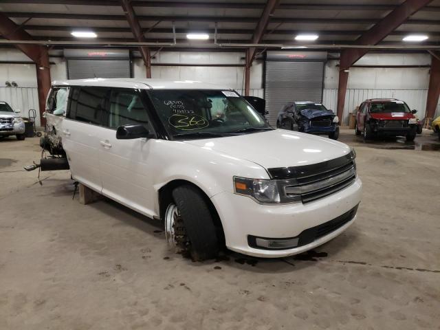 2FMGK5C84DBD01832 - 2013 FORD FLEX SEL WHITE photo 1