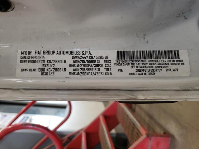 ZFBERFBT5F6957707 - 2015 RAM PROMASTER 白色 照片 10