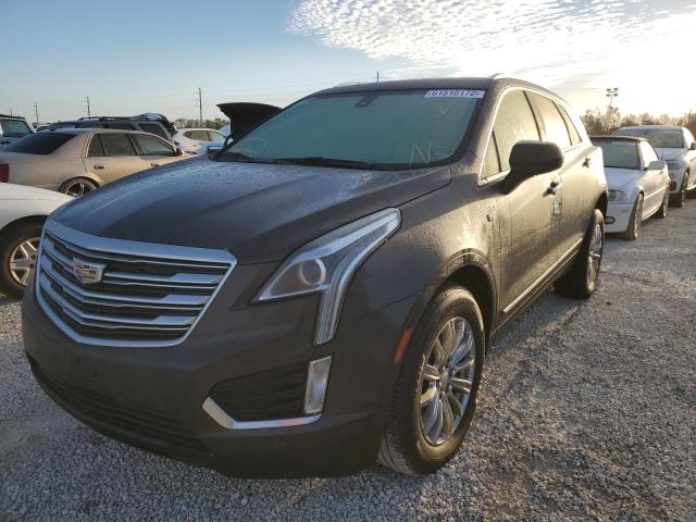 1GYKNBRS1KZ150377 - 2019 CADILLAC XT5 BLACK photo 2