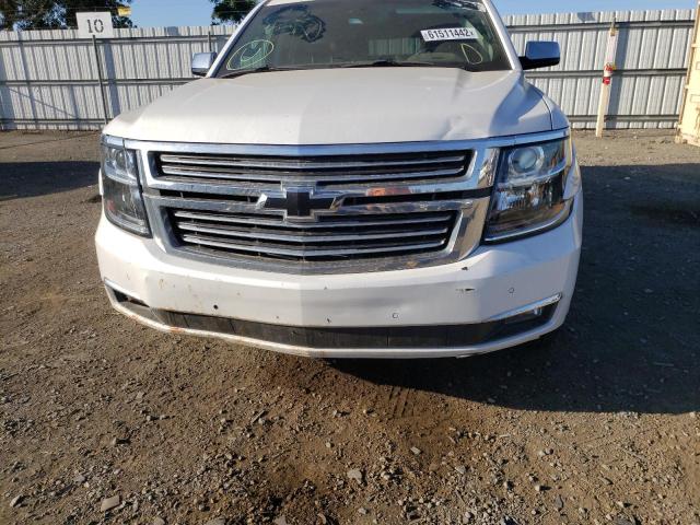 1GNSKJKC3LR133858 - 2020 CHEVROLET SUBURBAN K WHITE photo 9