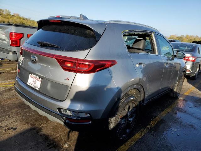 KNDP63AC7L7840621 - 2020 KIA SPORTAGE S GRAY photo 4