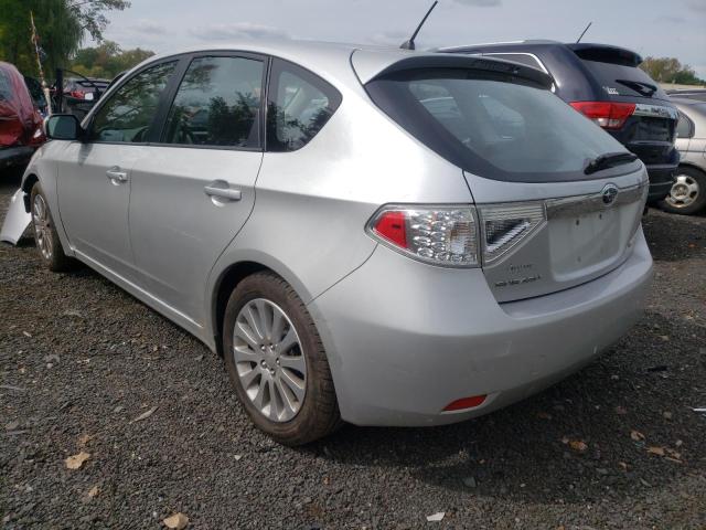 JF1GH60659H814390 - 2009 SUBARU IMPREZA 2. SILVER photo 3