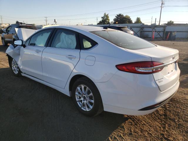 3FA6P0G72HR293250 - 2017 FORD FUSION S WHITE photo 3