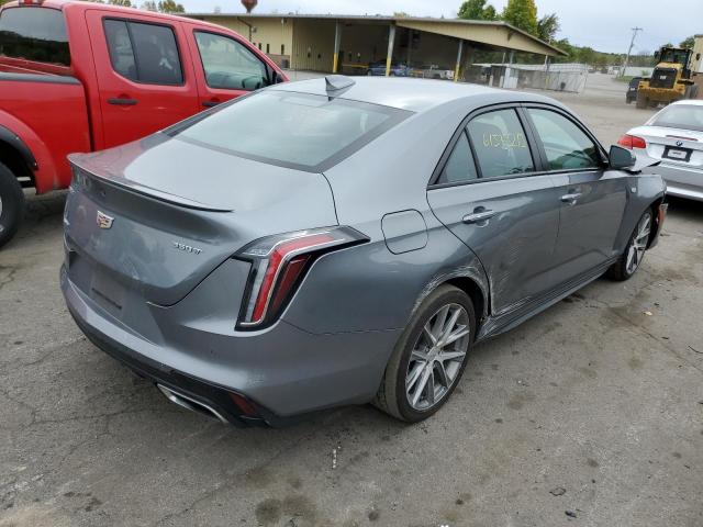 1G6DG5RK2L0155879 - 2020 CADILLAC CT4 SPORT GRAY photo 4