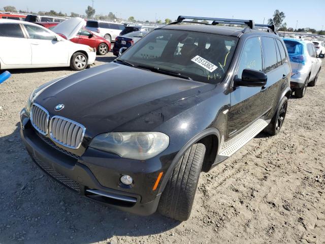 5UXFE8C5XAL310947 - 2010 BMW X5 XDRIVE4 أسود صورة 2