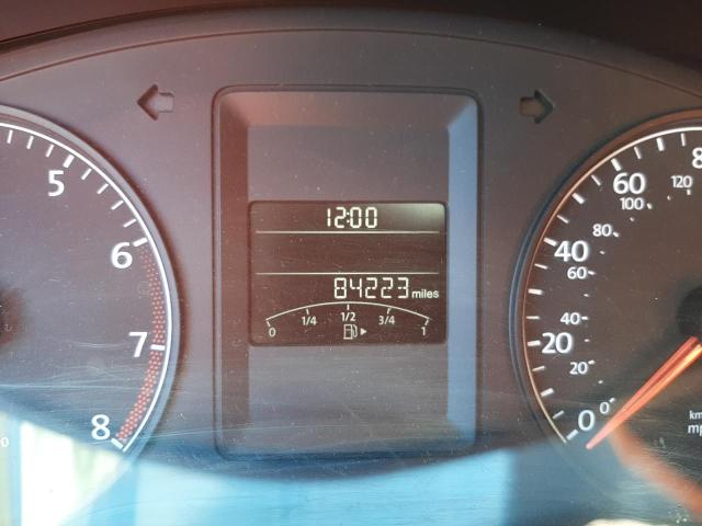 3VW2K7AJ4EM356469 - 2014 VOLKSWAGEN JETTA BASE WHITE photo 8