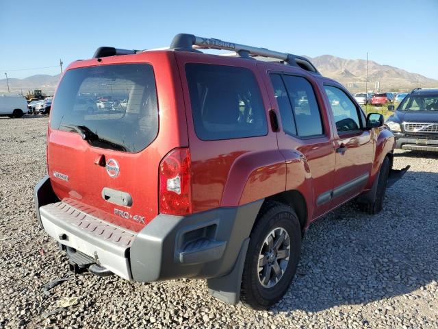 5N1AN0NW3EN803118 - 2014 NISSAN XTERRA X RED photo 4