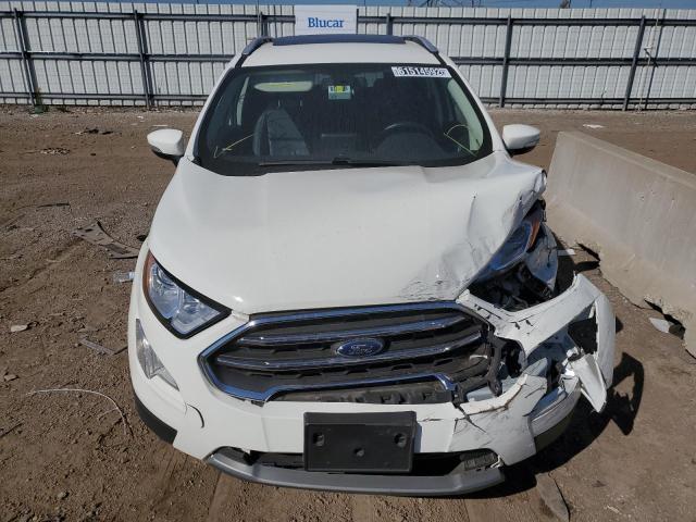 MAJ6S3KL5LC359642 - 2020 FORD ECOSPORT T WHITE photo 5