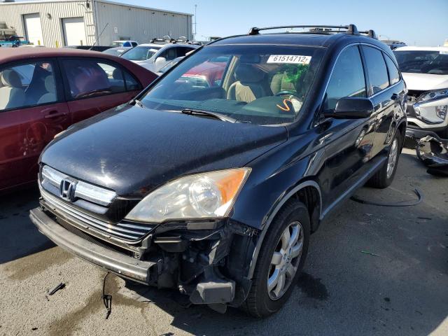 JHLRE48718C035029 - 2008 HONDA CR-V EXL BLACK photo 2