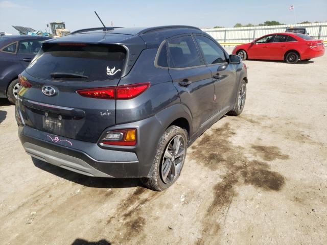 KM8K33A50JU094396 - 2018 HYUNDAI KONA LIMIT BLACK photo 4