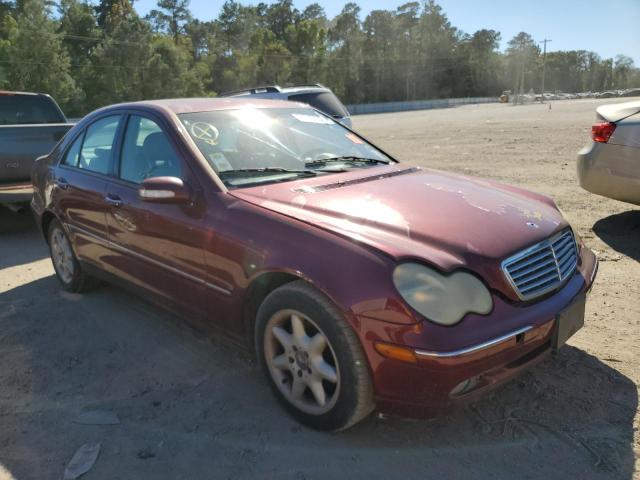 WDBRF61JX2F247783 - 2002 MERCEDES-BENZ C 240 RED photo 1