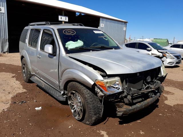 5N1AR18W25C731071 - 2005 NISSAN PATHFINDER SILVER photo 1